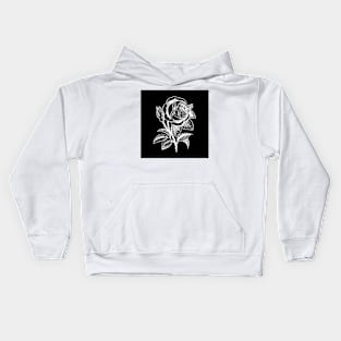 Minimalist Flower Kids Hoodie